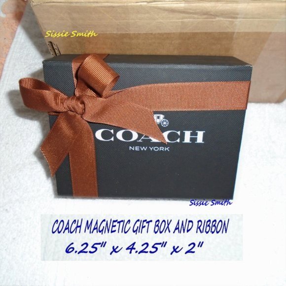 Coach Accessories Coach Gift Box With Closure Poshmark